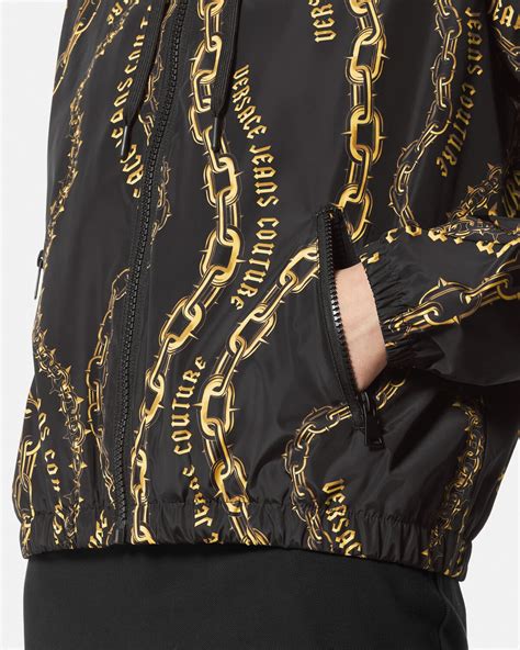 vintage versace jeans couture windbreaker|Versace Windbreaker .